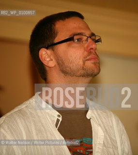 100 Poets, 100 Readings at St Andrews Stanza Poetry Festival 2007.Chris Jones..Copyright©Walter Neilson/Writer Pictures/Rosebud2