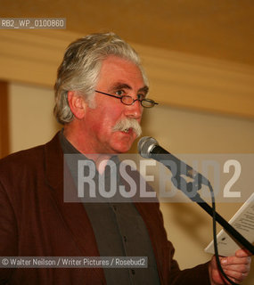 100 Poets, 100 Readings at St Andrews Stanza Poetry Festival 2007.Brian Johnstone..Copyright©Walter Neilson/Writer Pictures/Rosebud2