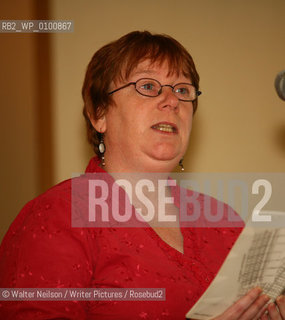 100 Poets, 100 Readings at St Andrews Stanza Poetry Festival 2007.Karen Doherty..Copyright©Walter Neilson/Writer Pictures/Rosebud2