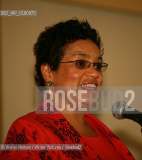 100 Poets, 100 Readings at St Andrews Stanza Poetry Festival 2007.Jackie Kay..Copyright©Walter Neilson/Writer Pictures/Rosebud2