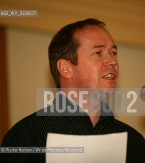 100 Poets, 100 Readings at St Andrews Stanza Poetry Festival 2007.Graham Fulton..Copyright©Walter Neilson/Writer Pictures/Rosebud2