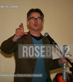 100 Poets, 100 Readings at St Andrews Stanza Poetry Festival 2007.John Hegley..Copyright©Walter Neilson/Writer Pictures/Rosebud2