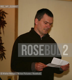 100 Poets, 100 Readings at St Andrews Stanza Poetry Festival 2007.Gerry McGrath..Copyright©Walter Neilson/Writer Pictures/Rosebud2