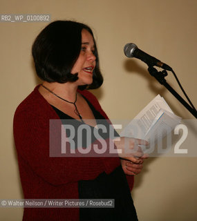 100 Poets, 100 Readings at St Andrews Stanza Poetry Festival 2007.Hazel Frew..Copyright©Walter Neilson/Writer Pictures/Rosebud2