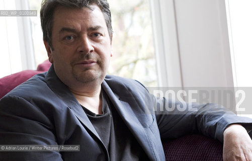 David Aaronovitch, author, journalist and broadcaster photographed in his North London home.                         .Copyright©Adrian Lourie/Writer Pictures/Rosebud2