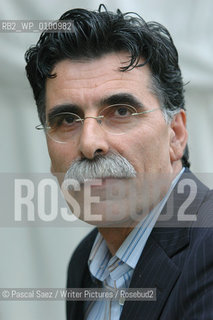 Iranianwriter Kader Abdolah at the Edinburgh International Book Festival...Copyright©Pascal Saez/Writer Pictures/Rosebud2