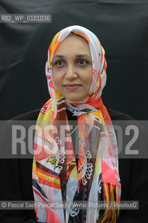  Sudanese writer Leila Aboulela, author of the novel Minaret, at the Edinburgh International Book Festival 2005..Copyright©Pascal Saez.Pascal Saez/Writer Pictures/Rosebud2