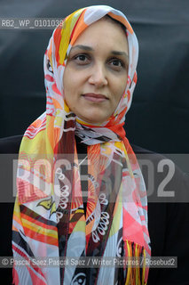  Sudanese writer Leila Aboulela, author of the novel Minaret, at the Edinburgh International Book Festival 2005..Copyright©Pascal Saez.Pascal Saez/Writer Pictures/Rosebud2