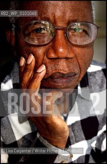 Chinua Achebe..copyright©Lisa Carpenter/Writer Pictures/Rosebud2