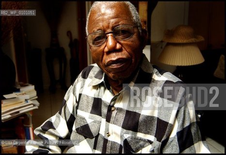 Chinua Achebe..copyright©Lisa Carpenter/Writer Pictures/Rosebud2