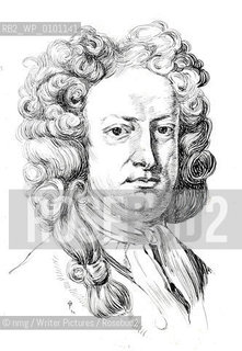 (1672-1719) British writer. Joseph Addison was a poet, essayist and playwright..copyright©nmg/Writer Pictures/Rosebud2