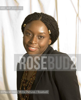 Nigerian writer Chimamanda Ngozi Adichie (author of Half of a Yellow Sun) at the Edinburgh International Book Festival...Copyright©Pascal Saez/Writer Pictures/Rosebud2