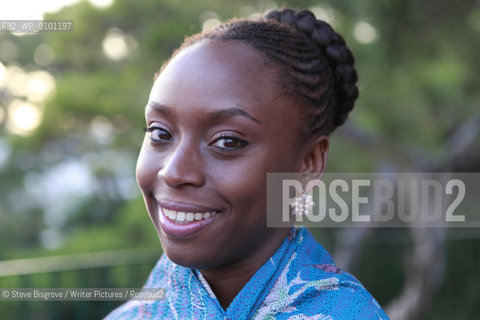 Chimamanda Ngozi Adichie in Capri for the Conversations, Le Conversazioni, Capri, Campania, Italy. 27 June 2010 ..copyright©Steve Bisgrove/Writer Pictures/Rosebud2