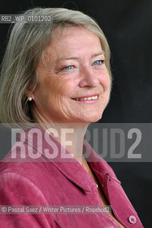 28 August 2004 - Edinburgh, UK - British writer and reporter, and former BBC Chief News Correspondent  Kate Adie.at the Edinburgh International Book Festival ..©Pascal Saez/Writer Pictures/Rosebud2