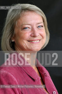 28 August 2004 - Edinburgh, UK - British writer and reporter, and former BBC Chief News Correspondent  Kate Adie.at the Edinburgh International Book Festival ..©Pascal Saez/Writer Pictures/Rosebud2