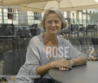 28 August 2004 - Edinburgh, UK - British writer and reporter, and former BBC Chief News Correspondent  Kate Adie.at the Edinburgh International Book Festival ..©Pascal Saez/Writer Pictures/Rosebud2