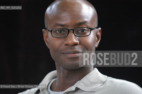 Writer Segun Afolabi at the Edinburgh International Book Festival...Copyright©Pascal Saez/Writer Pictures/Rosebud2