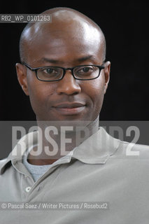 Writer Segun Afolabi at the Edinburgh International Book Festival...Copyright©Pascal Saez/Writer Pictures/Rosebud2