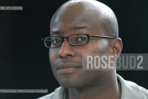 Writer Segun Afolabi at the Edinburgh International Book Festival...Copyright©Pascal Saez/Writer Pictures/Rosebud2