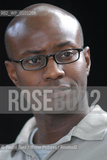 Writer Segun Afolabi at the Edinburgh International Book Festival...Copyright©Pascal Saez/Writer Pictures/Rosebud2