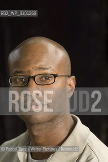 Writer Segun Afolabi at the Edinburgh International Book Festival...Copyright©Pascal Saez/Writer Pictures/Rosebud2