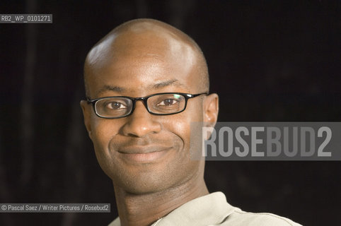 Writer Segun Afolabi at the Edinburgh International Book Festival...Copyright©Pascal Saez/Writer Pictures/Rosebud2