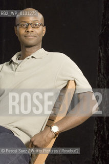 Writer Segun Afolabi at the Edinburgh International Book Festival...Copyright©Pascal Saez/Writer Pictures/Rosebud2