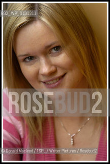 Cecilia Ahern, (daughter of Bertie) who has published a novel, photographed in Glasgow ..Copyright©Donald Macleod/TSPL/Writer Pictures/Rosebud2