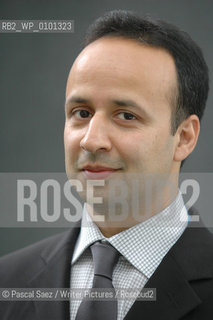 Kashmiri writer Iqbal Ahmed at the Edinburgh International Book Festival 2007. ..Copyright©Pascal Saez/Writer Pictures/Rosebud2