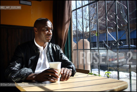 Peter Akinti photographed in New York, USA..copyright©Dan Callister/Writer Pictures/Rosebud2