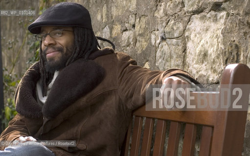 STAnza poetry festival 2010. Canadian poet John Akpata in the Byre Theatre gardens in St Andrews ...copyright©Dan Phillips/Writer Pictures/Rosebud2