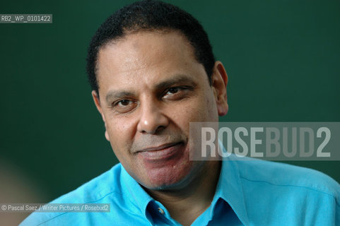 Egyptian writer and commentator Alaa Al Aswany, author of The Yacoubian Building, at the Edinburgh International Book Festival 2007. ..Copyright©Pascal Saez/Writer Pictures/Rosebud2