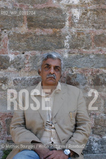 Tariq Ali ..Copyright©Mathieu Bourgois/Writer Pictures/Rosebud2