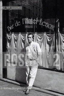 Martin Amis..Copyright©Mathieu Bourgois/Writer Pictures/Rosebud2