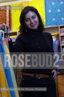 Tahmima Anam Bangledishi writer author of hotly tipped A Golden Age love story set in the Bangledeshi war of independence 1971.. ..copyright©Nick Cunard/Writer Pictures/Rosebud2