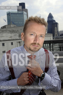 Geraint Anderson aka City Boy pictured in the city.  Geraint has written an expose of City life book City Boy; Beer and Loathing in the Square Mile ..copyright©Nick Cunard/Writer Pictures/Rosebud2