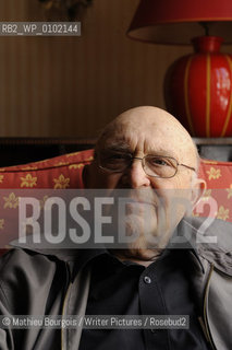 Aharon Appelfeld..copyright©Mathieu Bourgois/Writer Pictures/Rosebud2