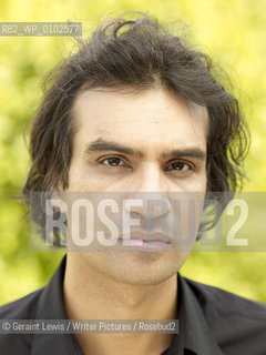 Nadeem Aslam ,author of The Washed Virgil which is set in Afghanistan.....Copyright©Geraint Lewis/Writer Pictures/Rosebud2
