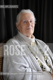 Diana Athill..©Mathieu Bourgois/Writer Pictures/Rosebud2