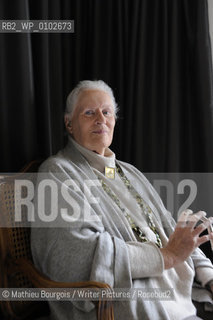 Diana Athill..©Mathieu Bourgois/Writer Pictures/Rosebud2