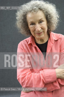 Canadian writer Margaret Atwood at the Edinburgh International Book Festival 2007. ..Copyright©Pascal Saez/Writer Pictures/Rosebud2
