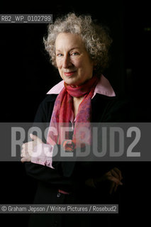 Canandian bestseller Margaret Atwood..copyright©Graham Jepson/Writer Pictures/Rosebud2