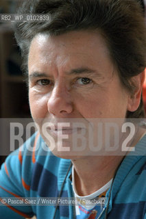 French writer Brigitte Aubert at the Salon du Livre (Book Fair) in Paris, March 2006 ...Copyright©Pascal Saez/Writer Pictures/Rosebud2