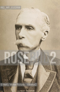 Alfred Austin, Poet Laureate 1896.  (1835-1913) English Poet...copyright©NMG/Writer Pictures/Rosebud2