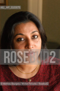 Anita Rau Badami..copyright©Mathieu Bourgois/Writer Pictures/Rosebud2