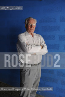 Alain Badiou..copyright©Mathieu Bourgois/Writer Pictures/Rosebud2