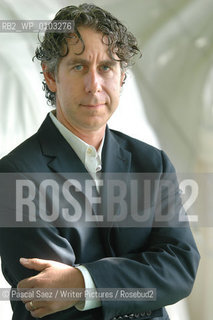Canadian writer and filmmaker Joel Bakan  (The Corporation: The Pathological Pursuit of Profit and Power) at the Edinburgh International Book Festival 2005..Copyright©Pascal Saez/Writer Pictures/Rosebud2