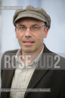 Mark Baker at the Wigtown Book Festival, 2007.copyright©Angus Bremner/Writer Pictures/Rosebud2