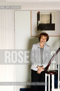 Joan Bakewell in her North London home..Copyright©Graham Jepson/Writer Pictures/Rosebud2