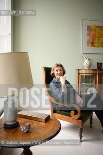 Joan Bakewell photographed in her North London home.                         .Copyright©Graham Jepson/Writer Pictures/Rosebud2